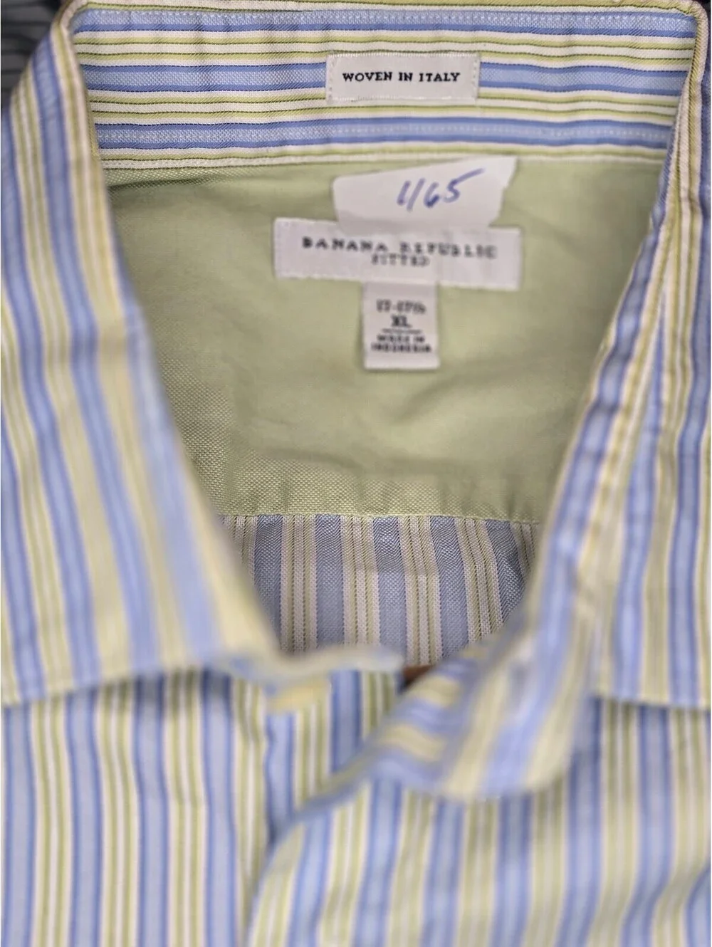 Banana Republic Fitted Woven Shirt XL